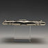 1909 British Antique Sterling Silver Card Case 63g Cohen and Charles